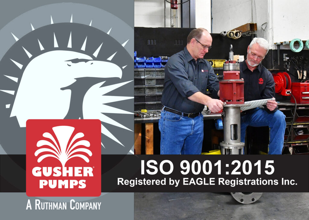 Gusher's Iso Certification