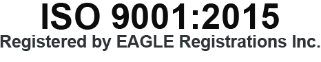 Gusher Pumps is ISO 9001:2015 Registered by EAGLE Registrations Inc.”
